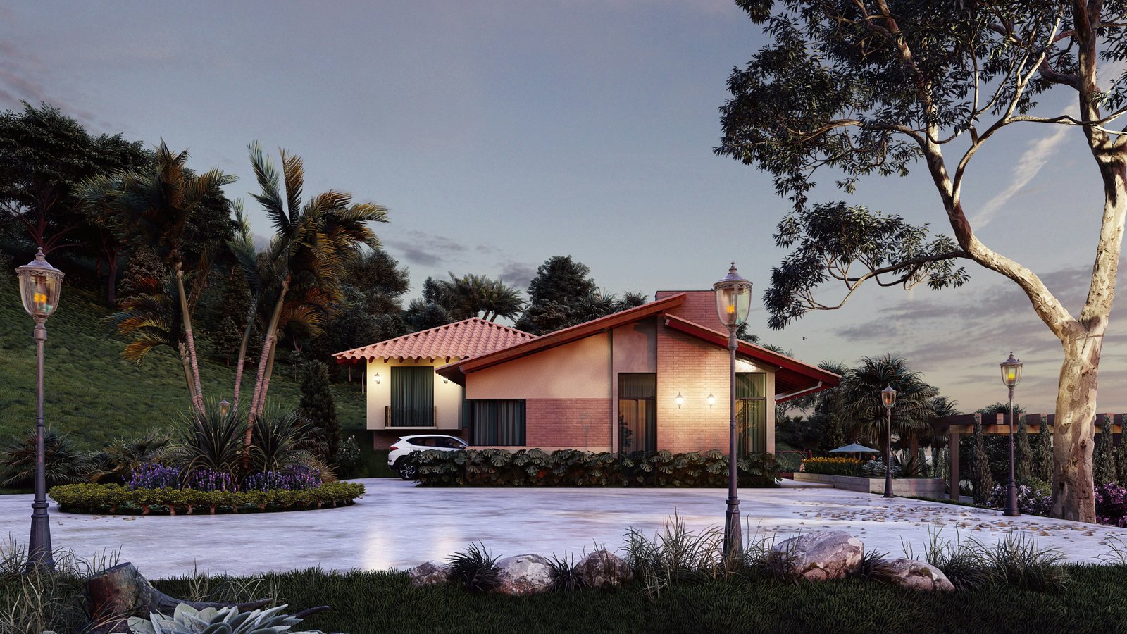 house and land