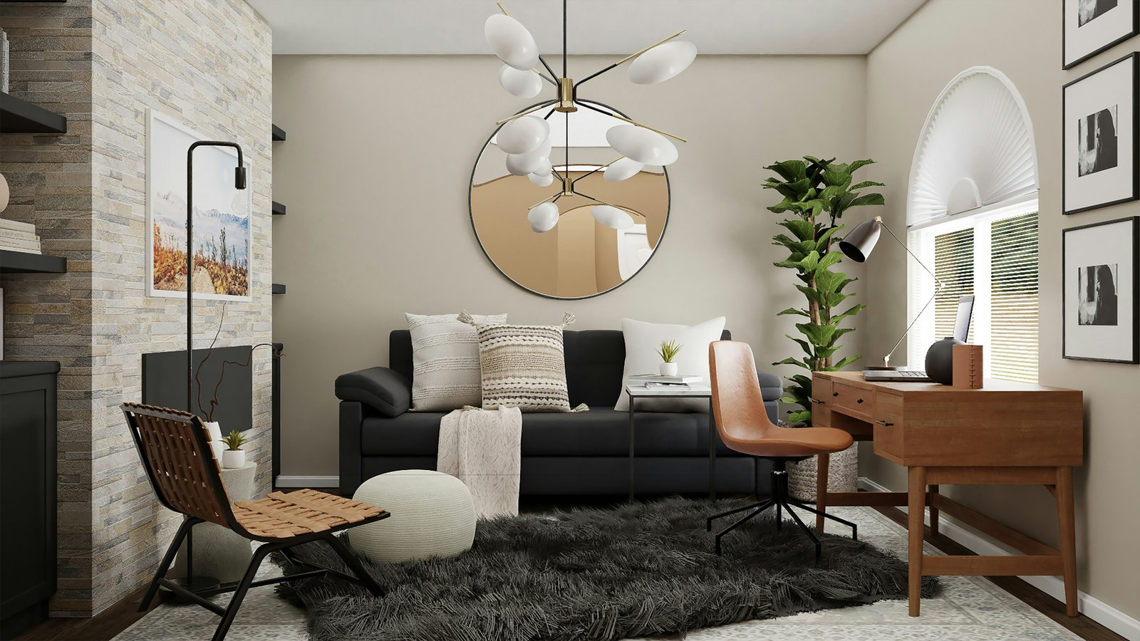 Elegant Single Story Interior